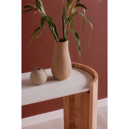 Natural Stone Marble Console Table 50" x 17"
