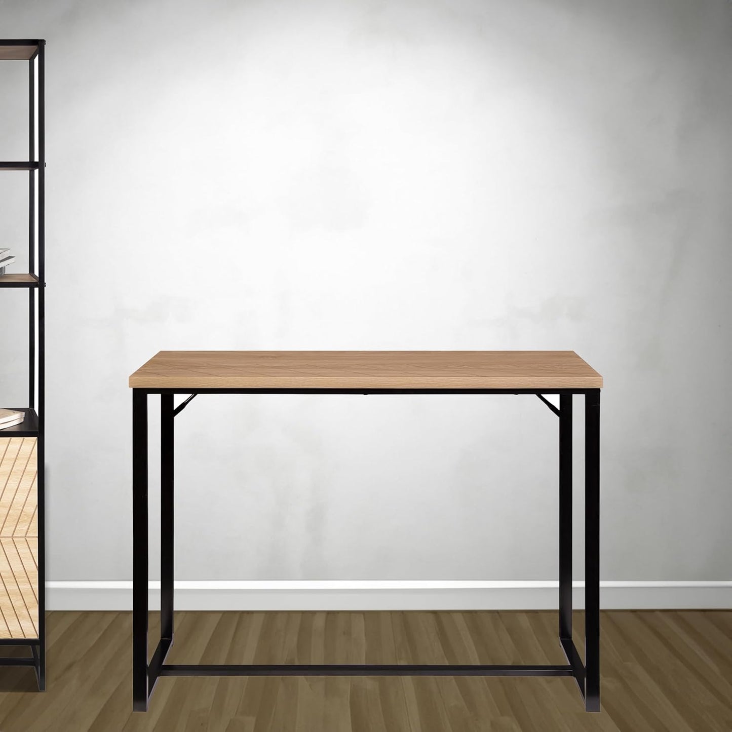 39" Wood Console Table - Coastal Modern Design