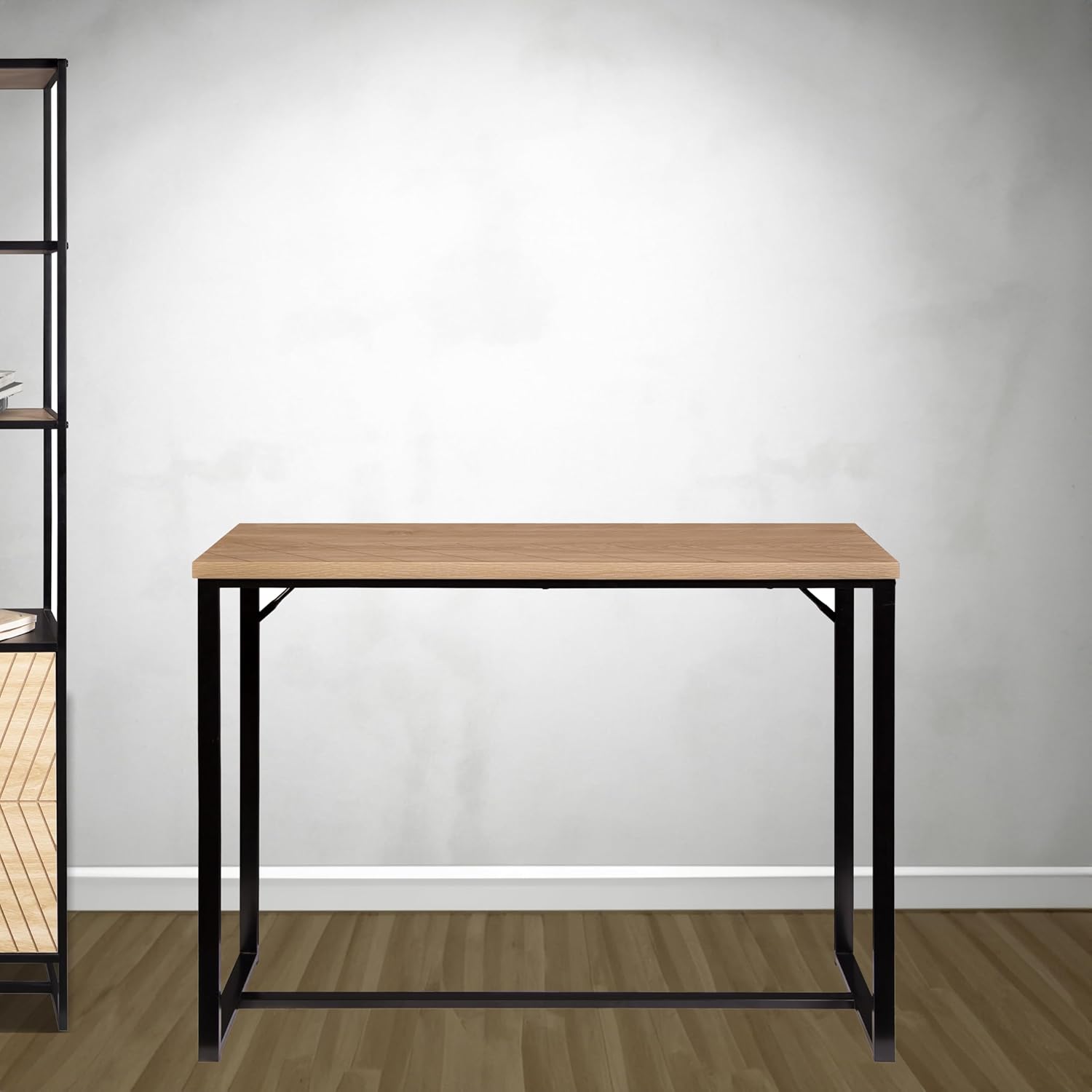 39" Wood Console Table - Coastal Modern Design