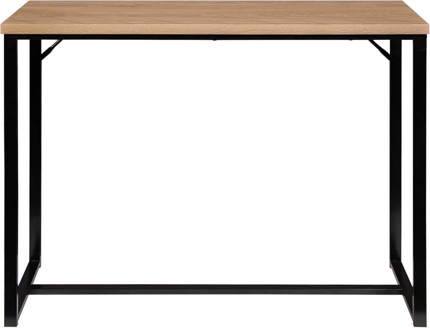 39" Wood Console Table - Coastal Modern Design