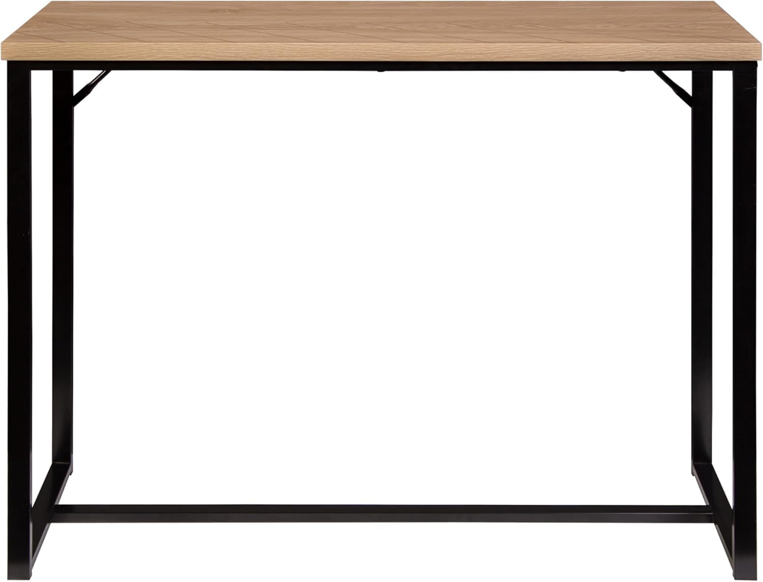 39" Wood Console Table - Coastal Modern Design