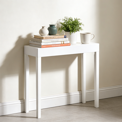 Modern Amy Console Table - White Sofa Table