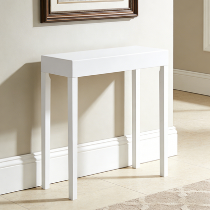 Modern Amy Console Table - White Sofa Table