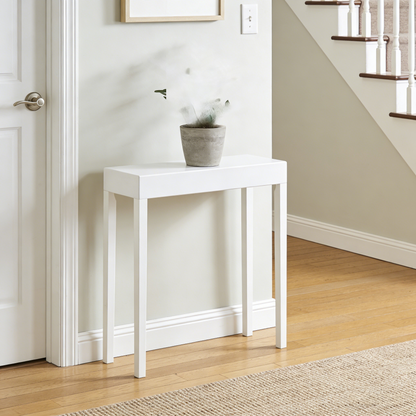 Modern Amy Console Table - White Sofa Table