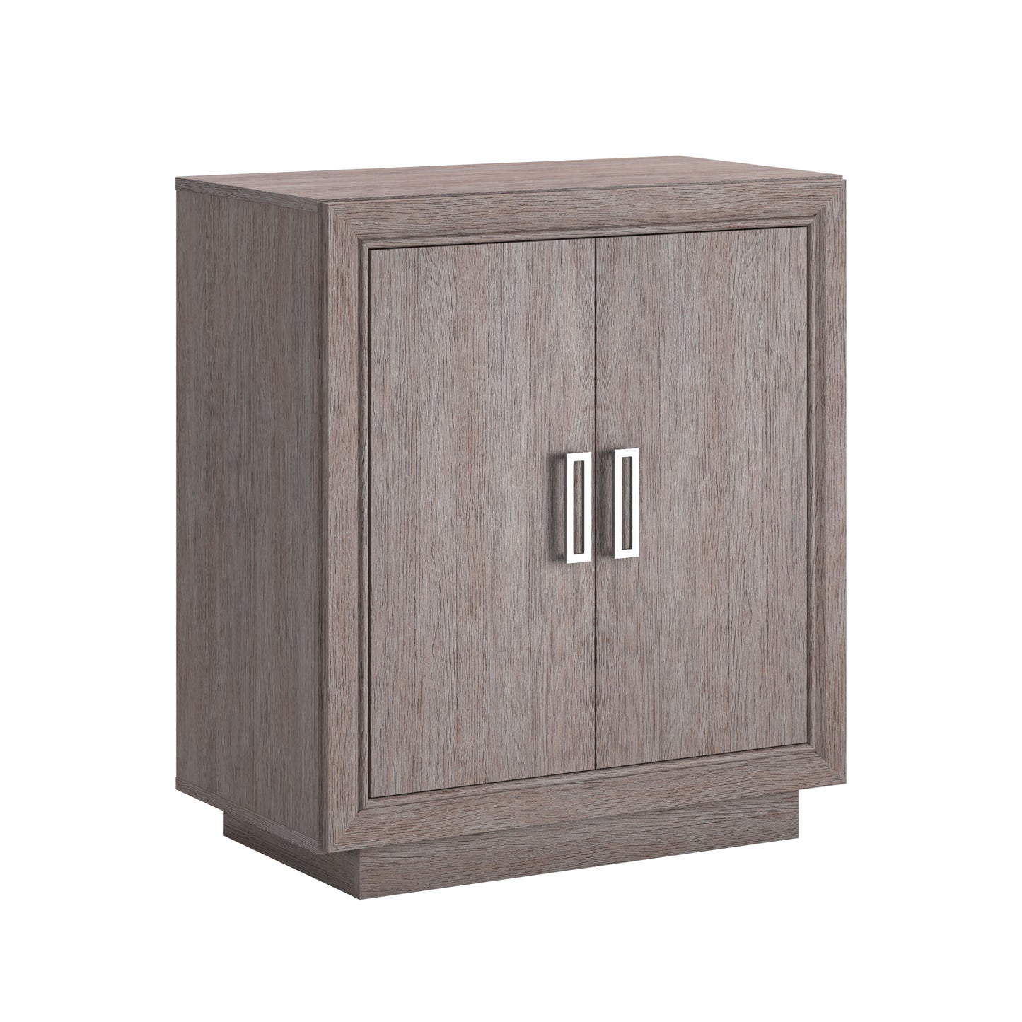Storage Cabinet with Functional Design, Medium Gray finish