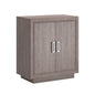Storage Cabinet with Functional Design, Medium Gray finish