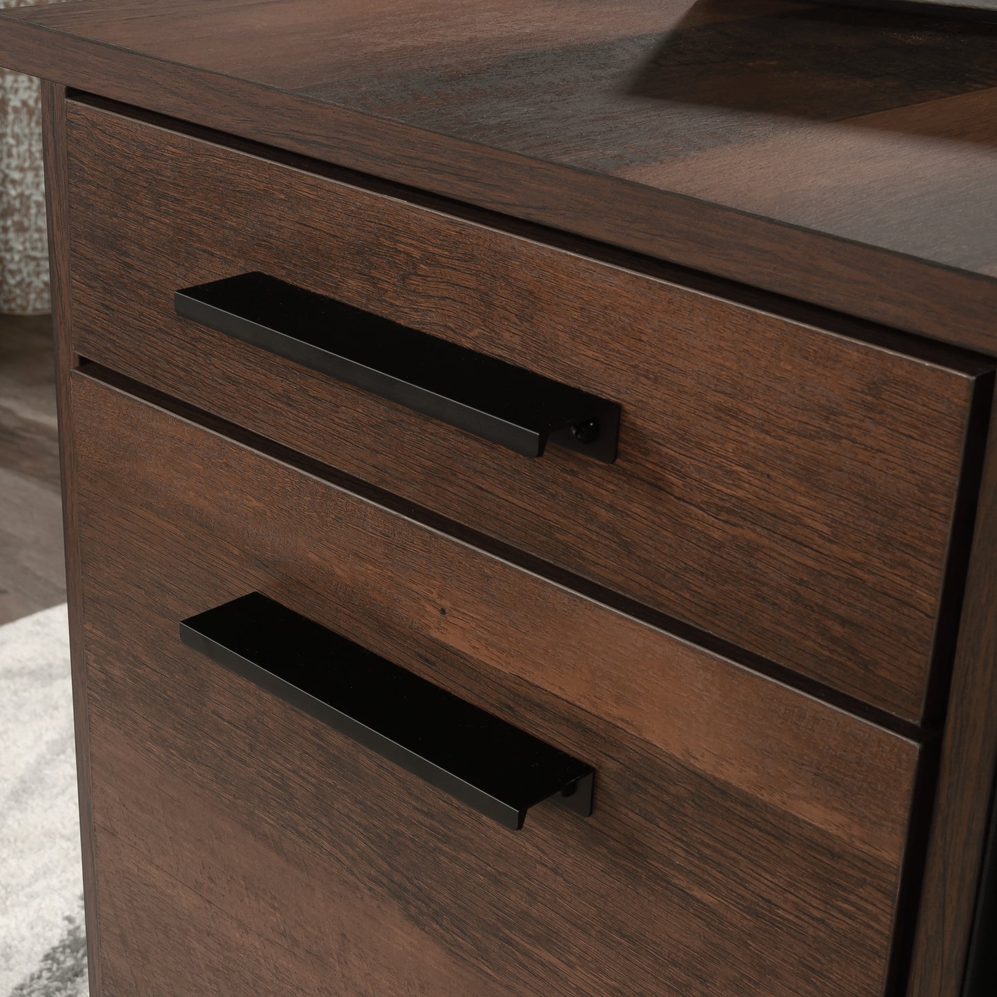 Mobile Filing Cabinet - 1 Drawer & 2 Drawers White