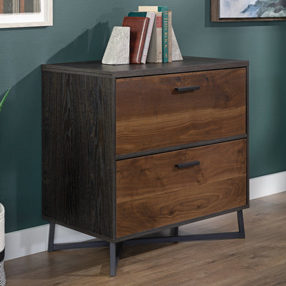White Mid-Century Modern Filing Cabinet - 1-2 Drawer Office Storage