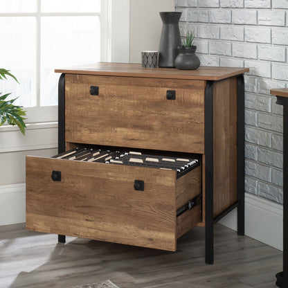 Black Filing Cabinet with 1-2 Drawers - Office Storage for Home Office