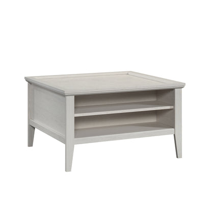 Brown Rectangular Writing Desk - Ergonomic Design for Living Room