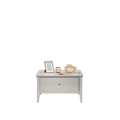 Brown Rectangular Writing Desk - Ergonomic Design for Living Room