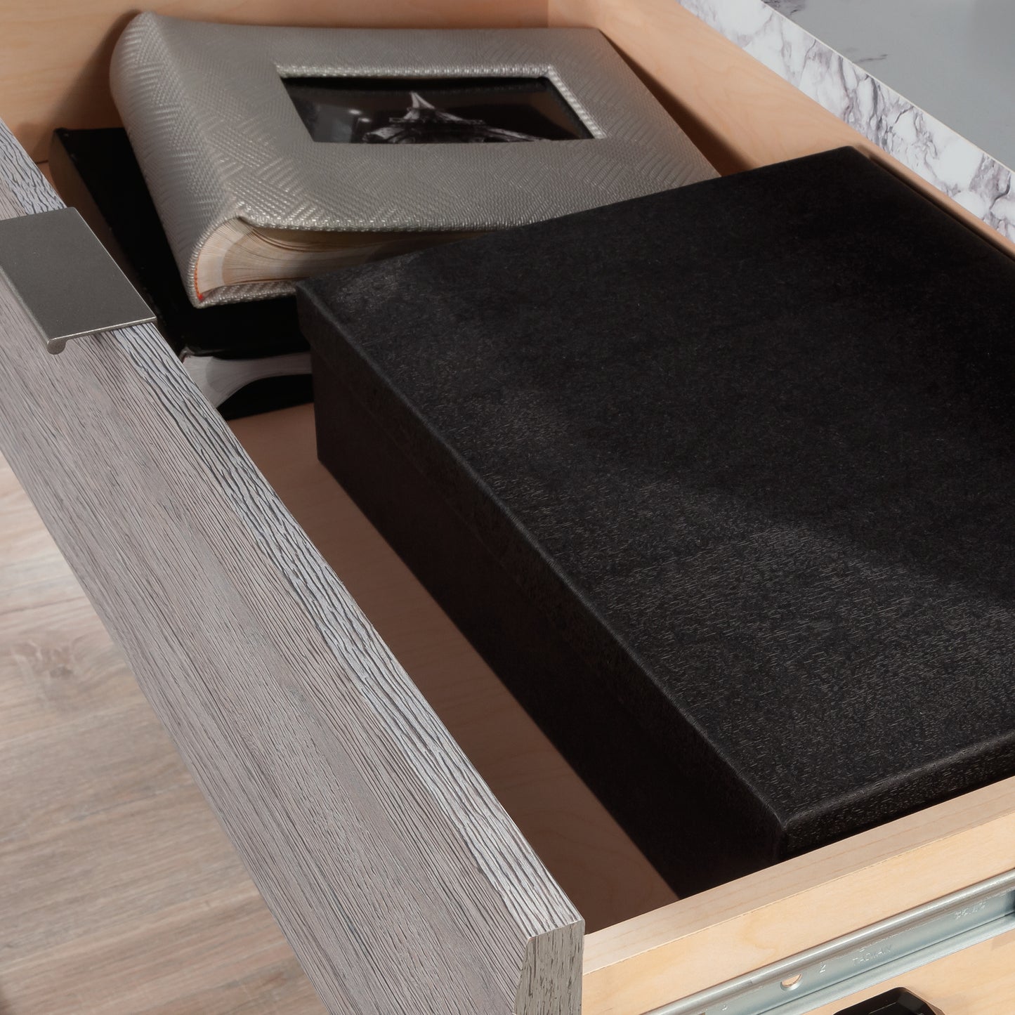2-Drawer Brown Filing Cabinet - Home Office Storage