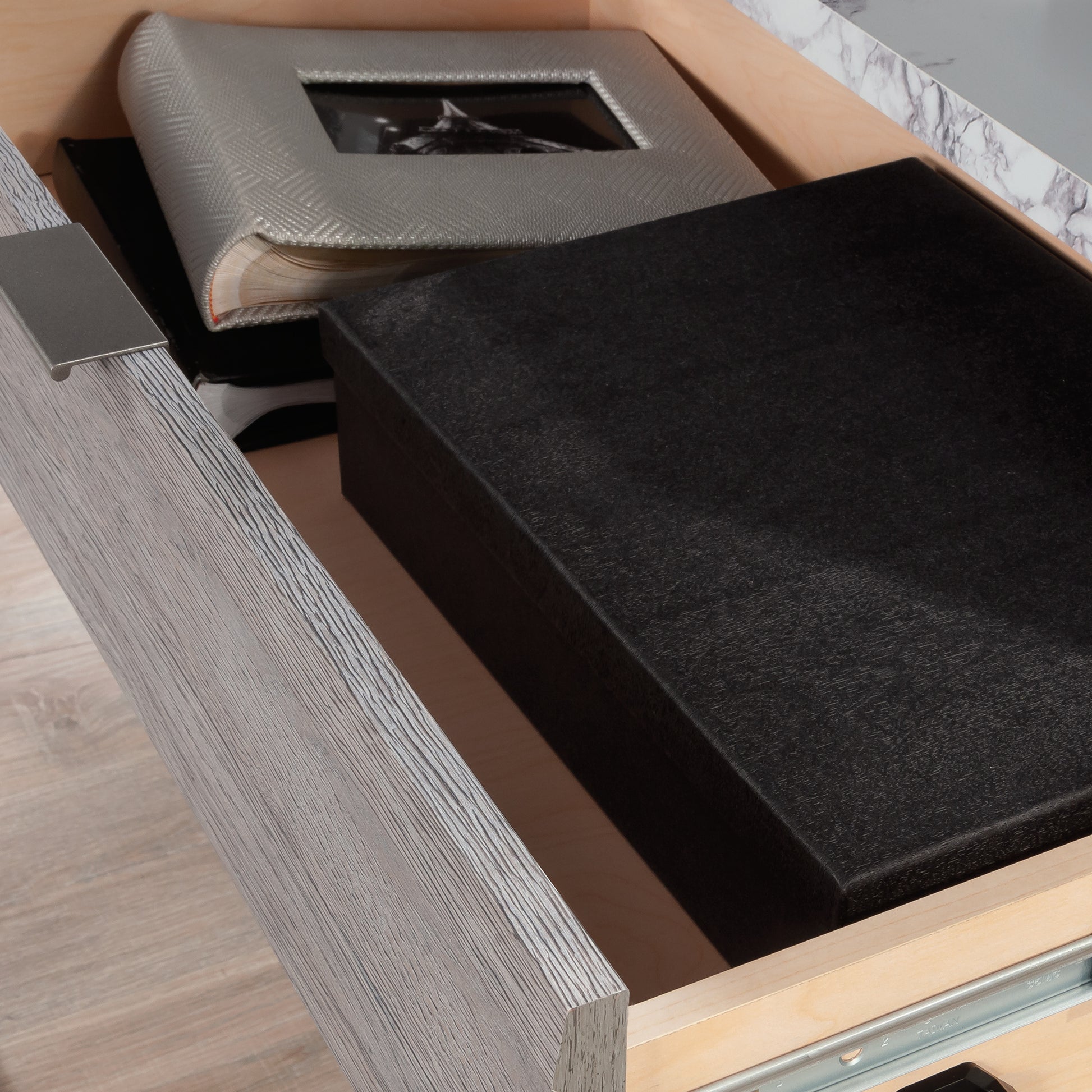 2-Drawer Brown Filing Cabinet - Home Office Storage