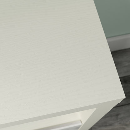 White Filing Cabinet with 1-2 Drawers - Office Storage for Home Office