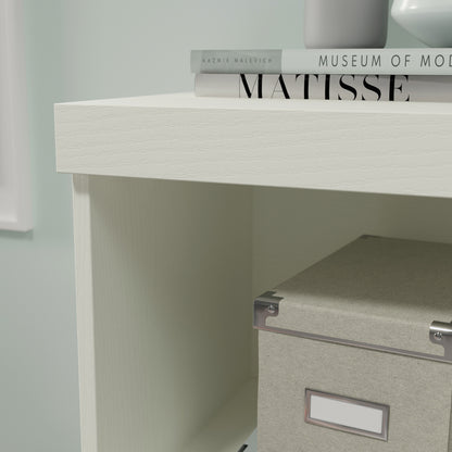 White Filing Cabinet with 1-2 Drawers - Office Storage for Home Office