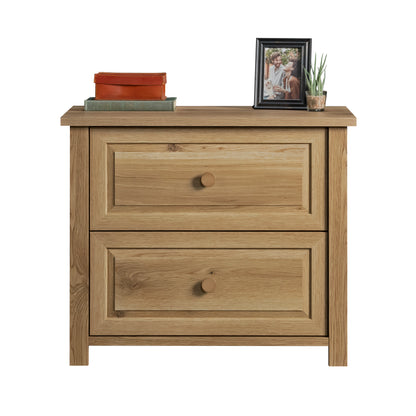 Brown Farmhouse Filing Cabinet - 1-2 Drawer Office Storage