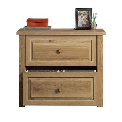 Brown Farmhouse Filing Cabinet - 1-2 Drawer Office Storage
