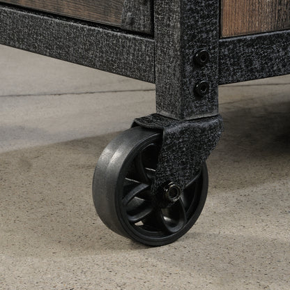Espresso Mobile File Cabinet - 2 Drawers