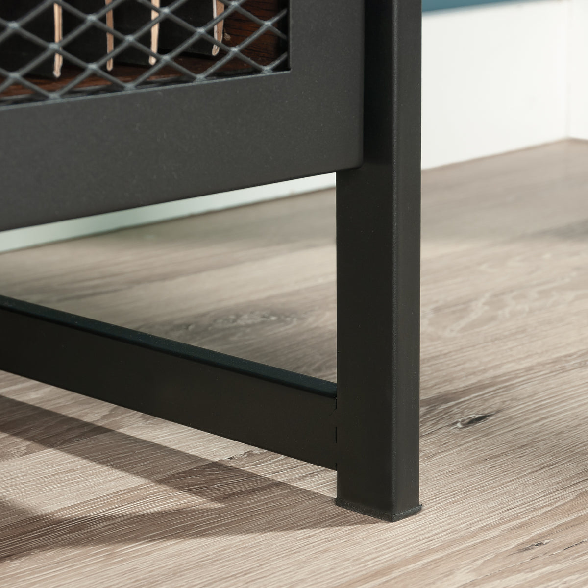 Brown 4-Shelf Bookcase - Adjustable Shelves for Living Room