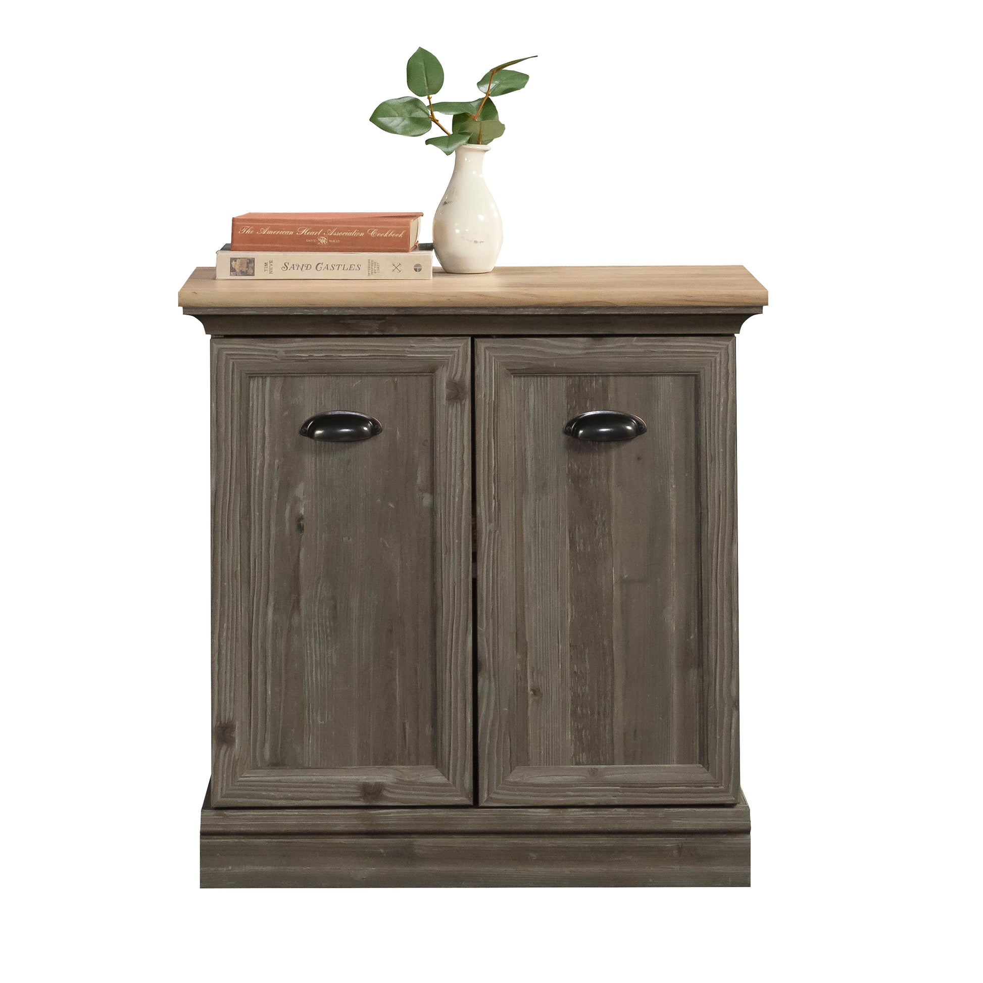 Brown Rustic Freestanding File Cabinet - 1-2 Shelves