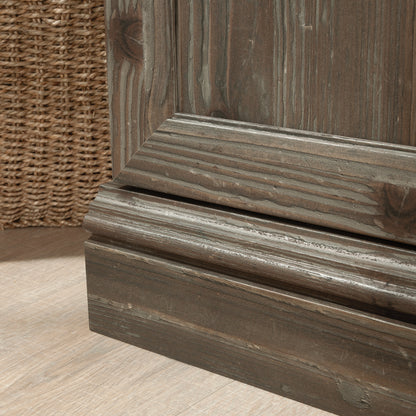 Brown Rustic Freestanding File Cabinet - 1-2 Shelves