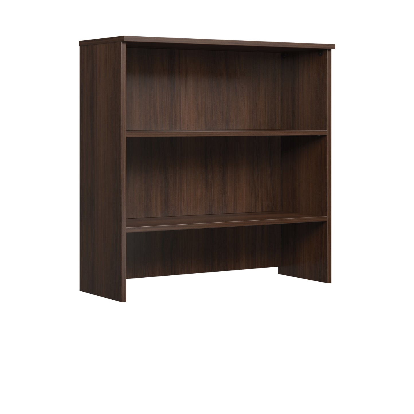 Library Hutch, Brown finish