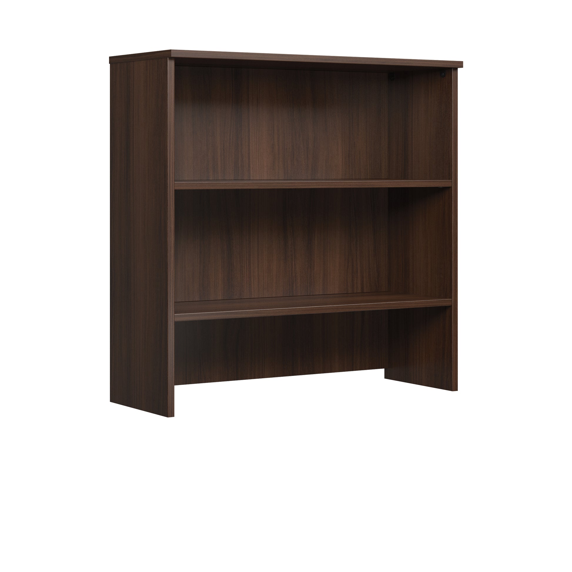Library Hutch, Brown finish