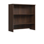 Library Hutch, Brown finish