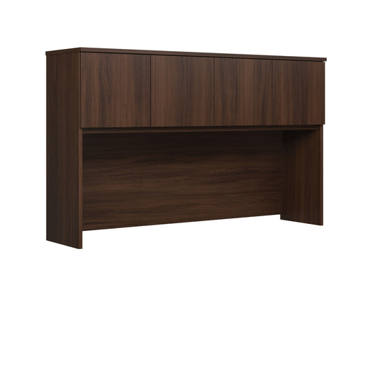 60" X36" Hutch, Brown finish