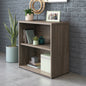 2-Shelf Bookcase, Brown finish