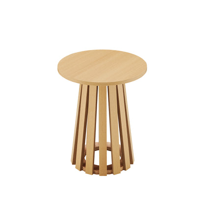 Light Oak End Table Set - Modern Living Room Tables