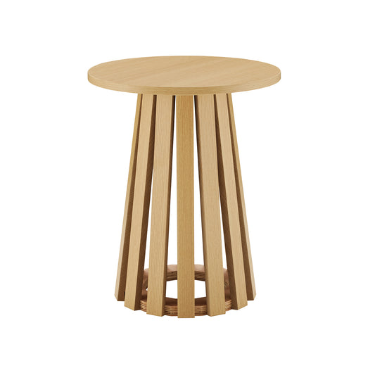 End Table in Light Oak