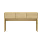 Console Table in Natural Oak