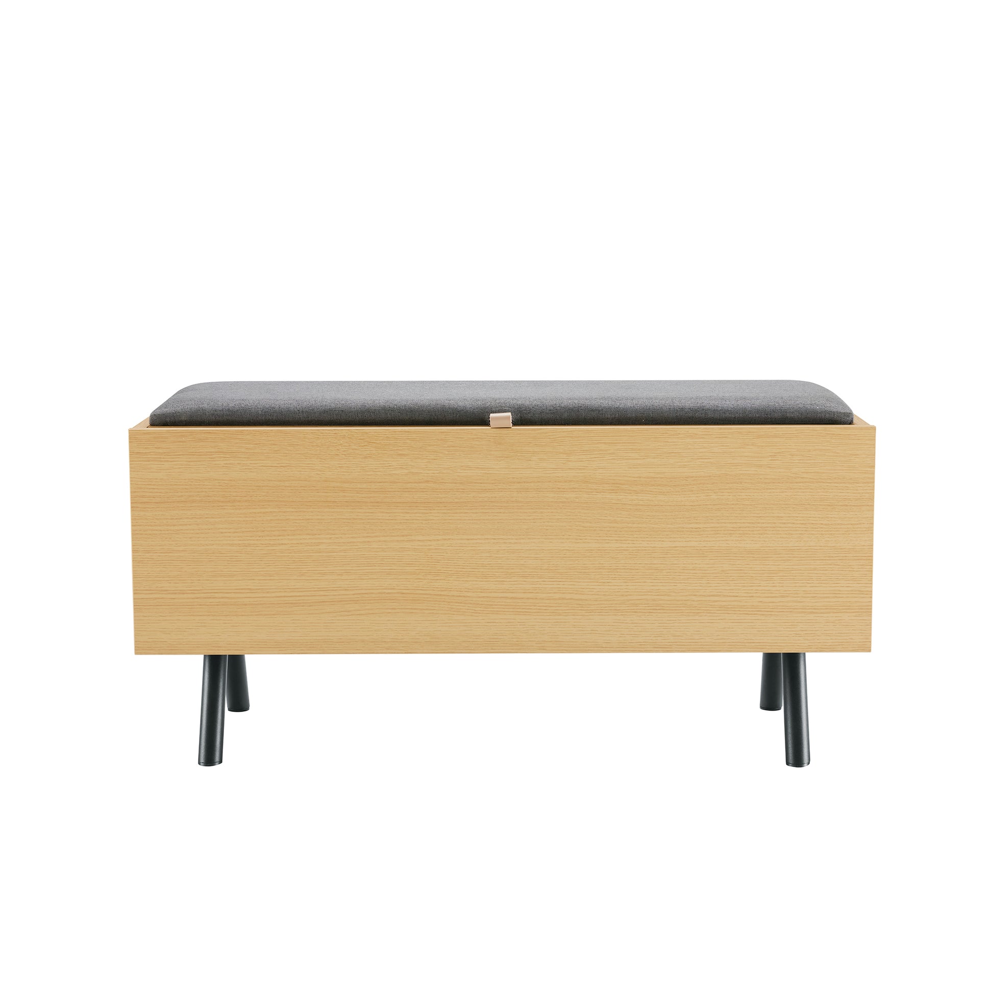 Accent Storage Bench in Light Oak
