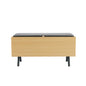 Accent Storage Bench in Light Oak