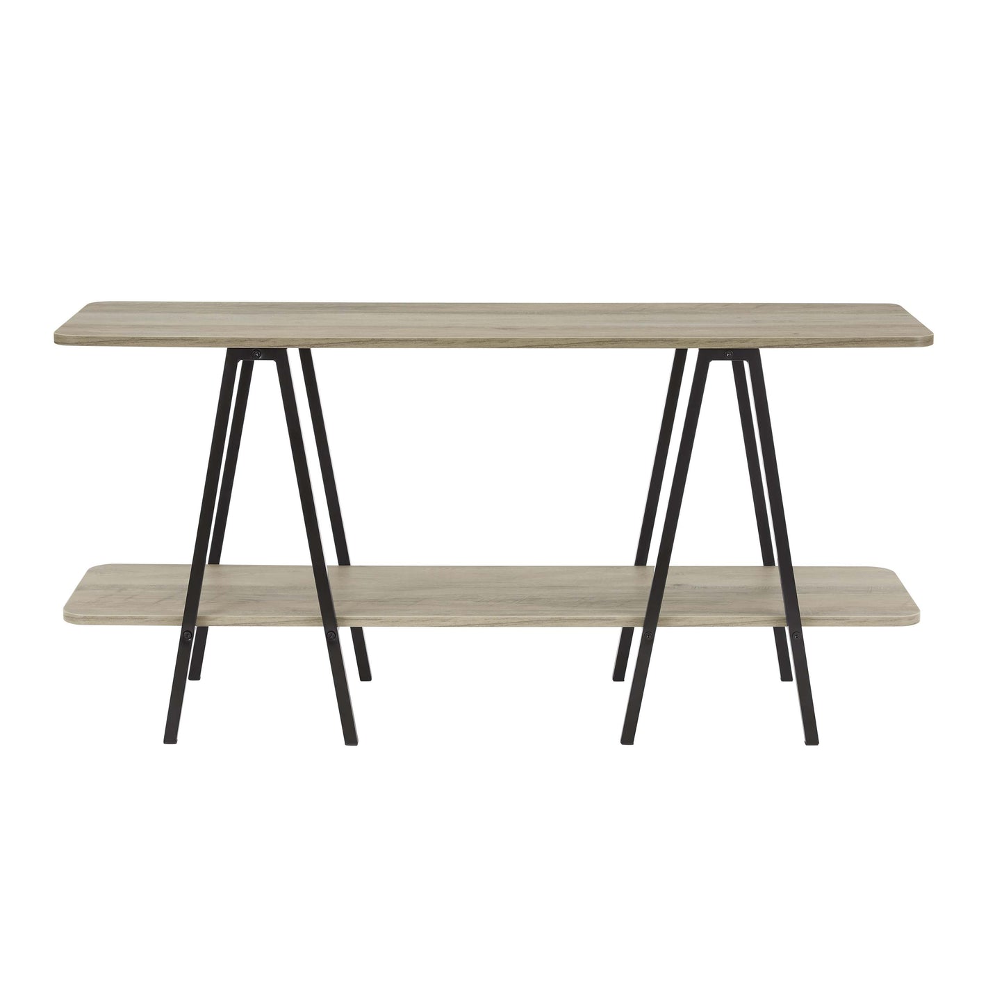 Console Table in Rustic Gray