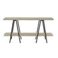 Console Table in Rustic Gray