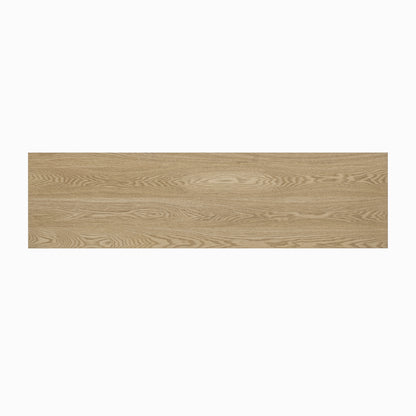 Natural Ash Veneer Console Table with Shelf - 60" x 15.7"