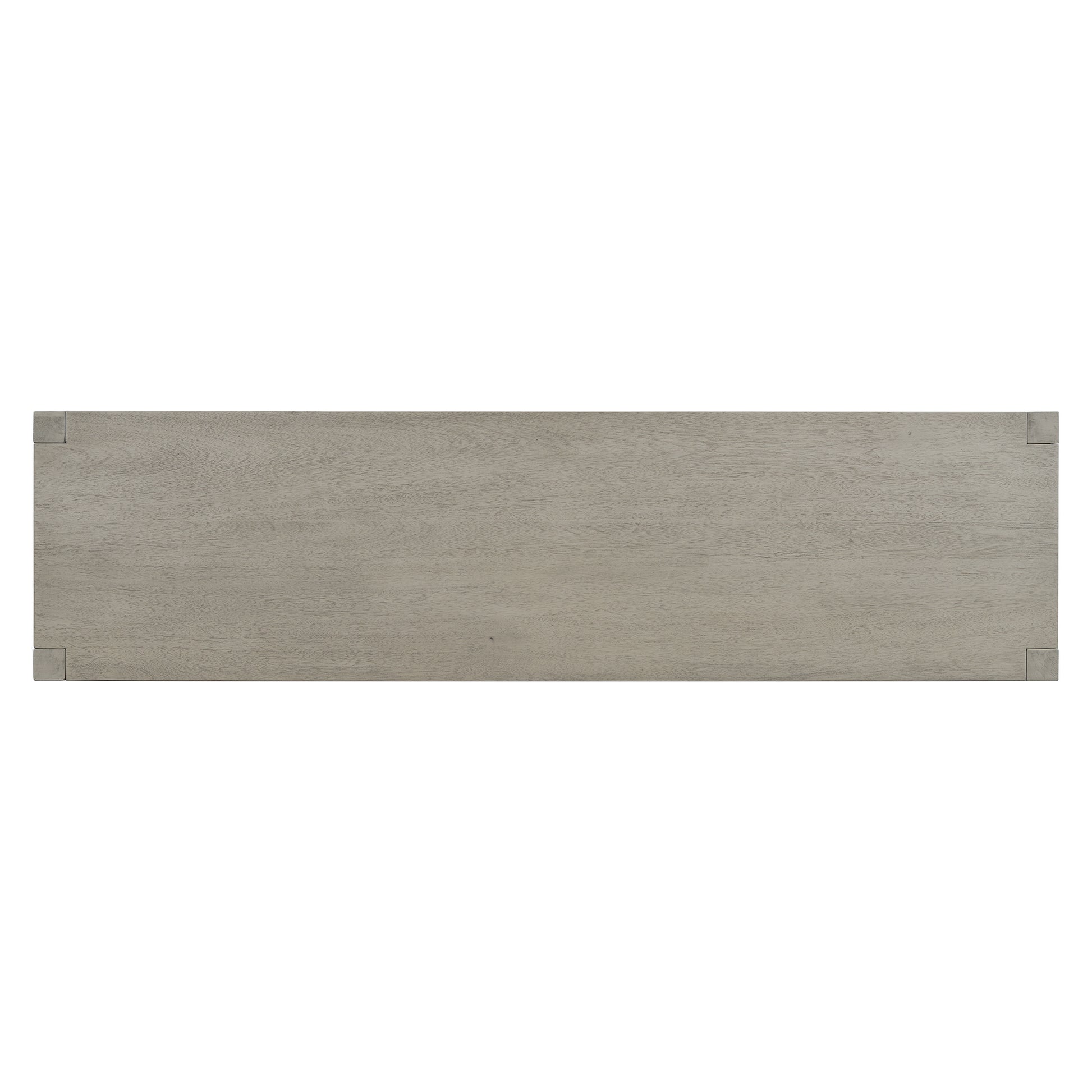 60 Inch Grey Acacia Console Table with Drawers