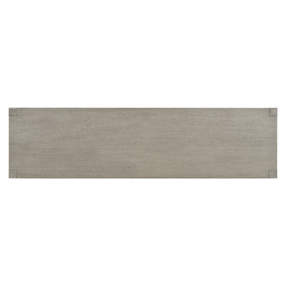 60 Inch Grey Acacia Console Table with Drawers