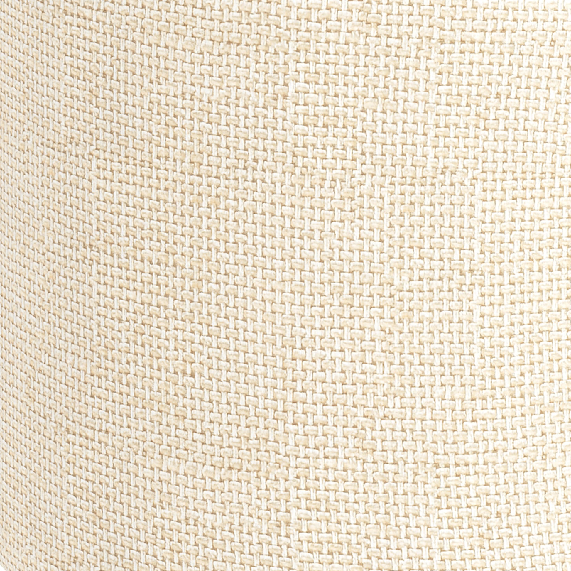 Beige Chenille Storage Bench - 44" Oval Ottoman