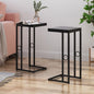 END TABLE ( MDF+Metal-Black-66795.00MP2) Set of 2