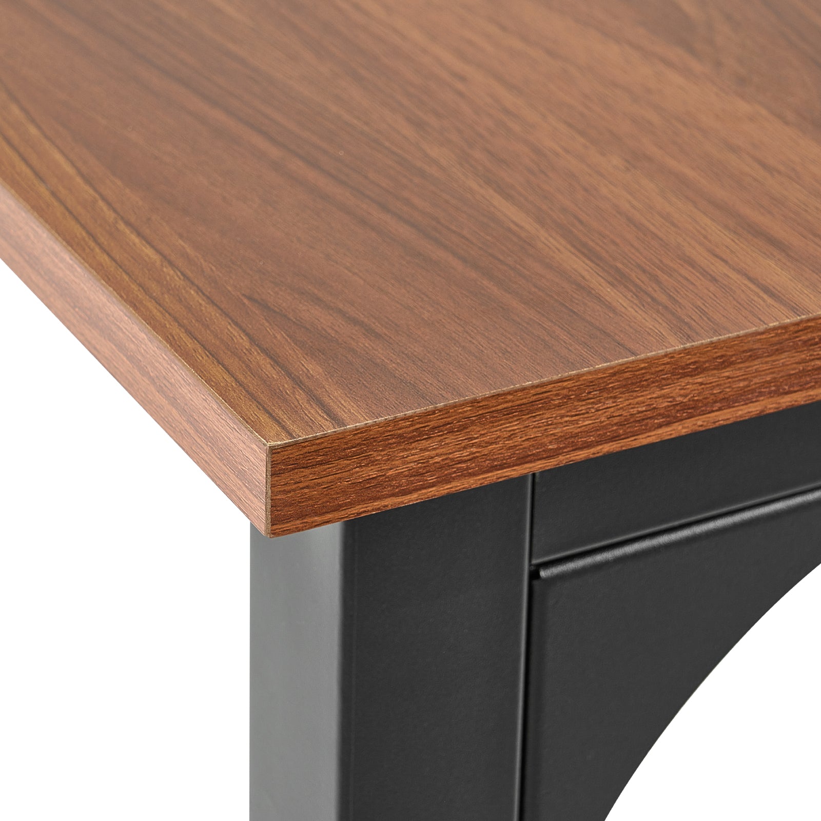 70.9" Rectangle Brown Dining Table - Seats 6-8