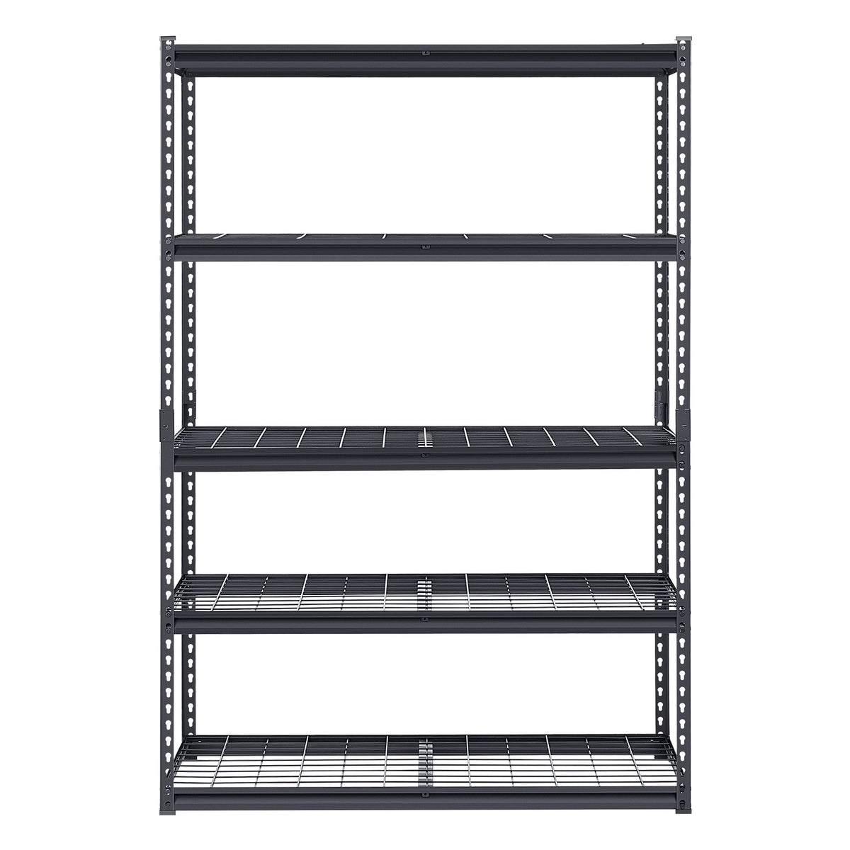 Heavy Duty 5 Tier Garage Shelving Units Stainless Steel