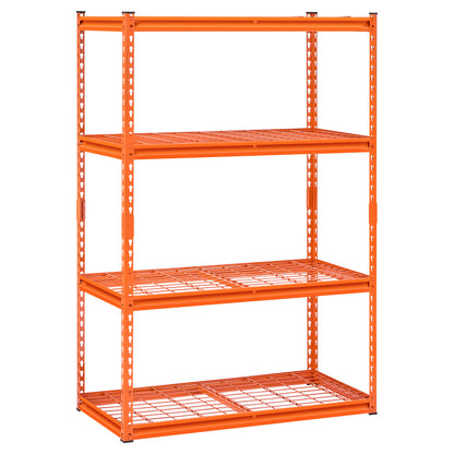 Storage Shelves 4 Tier Adjustable Heavy Duty Garage Shelving Units 2400 lbs