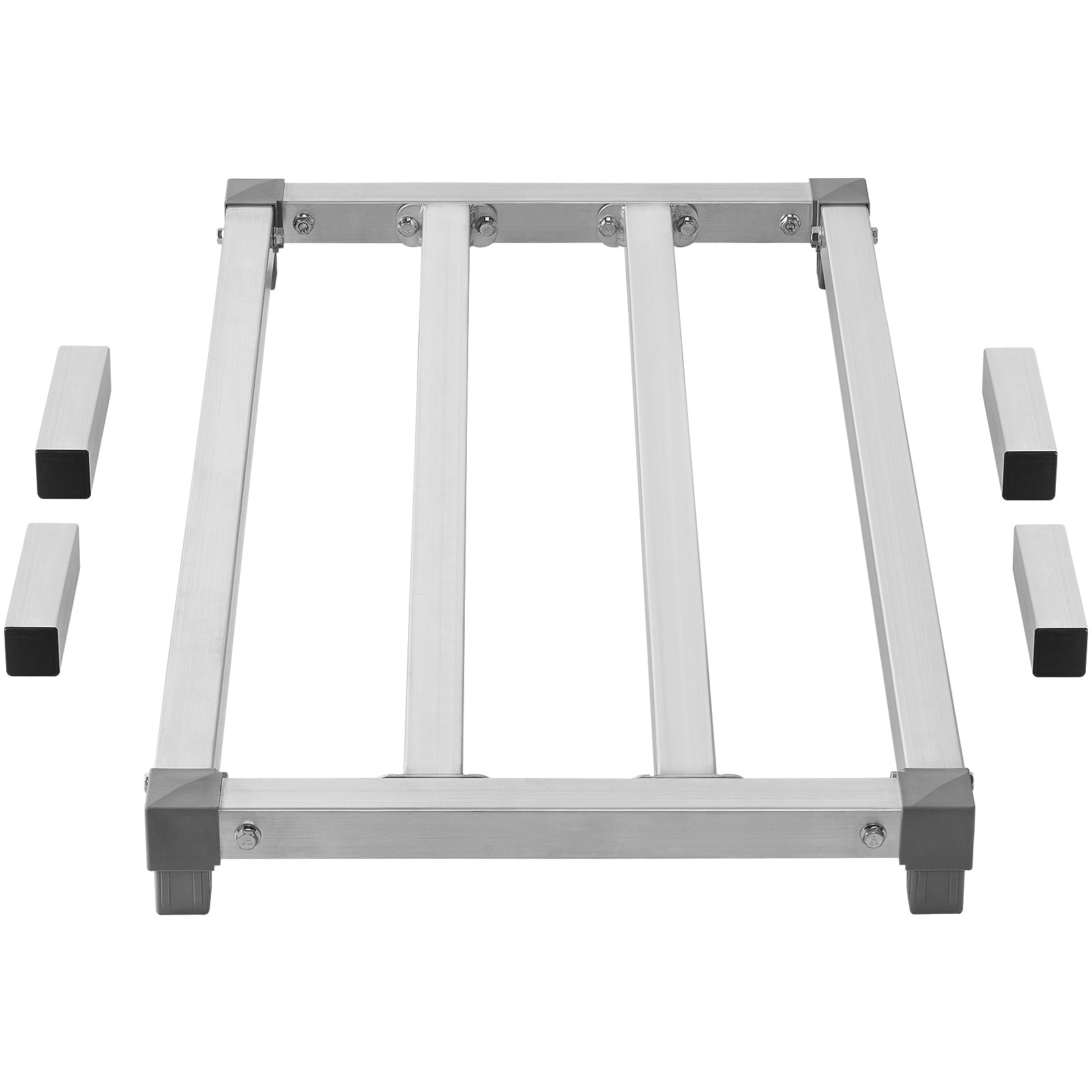 Heavy-Duty Aluminum Storage Rack - 1000 lb Capacity for Living Room