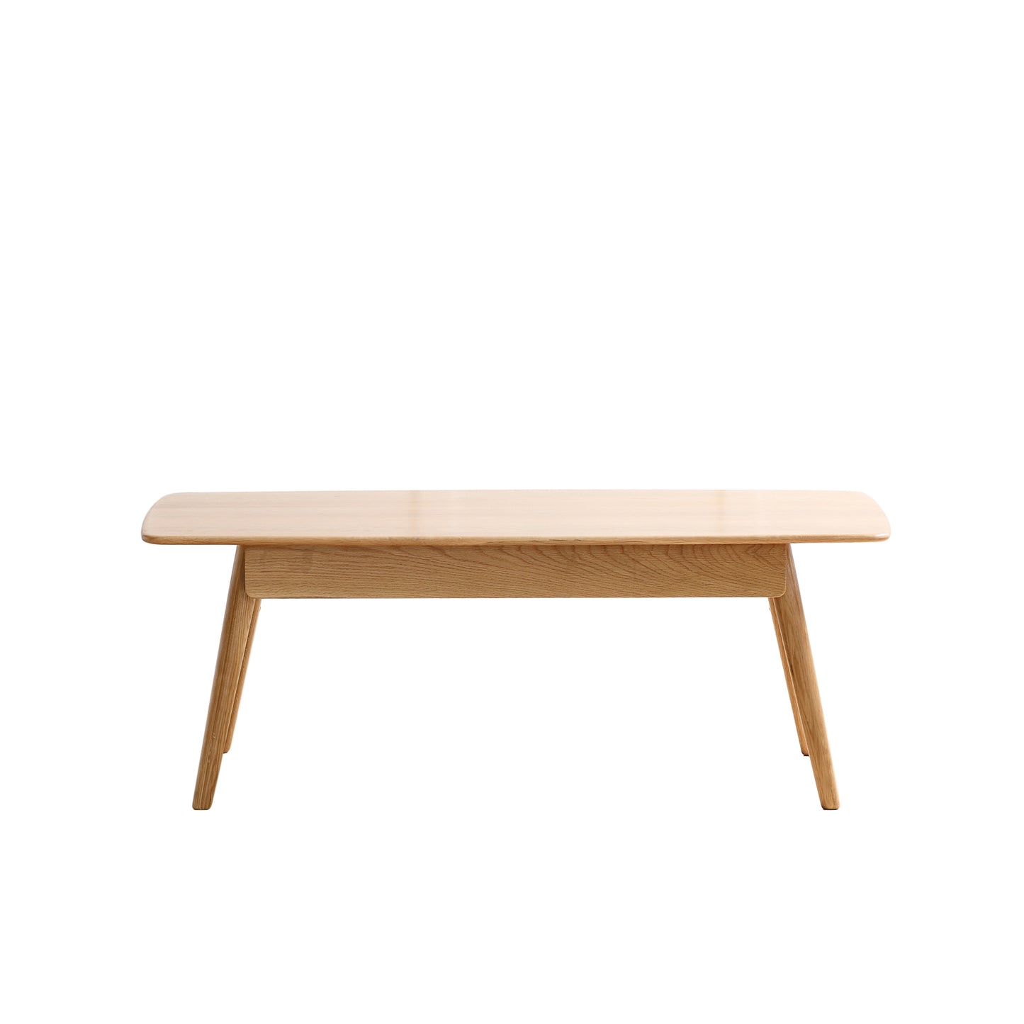120cm Oak Rectangular Coffee Table with Drawers for Living Room