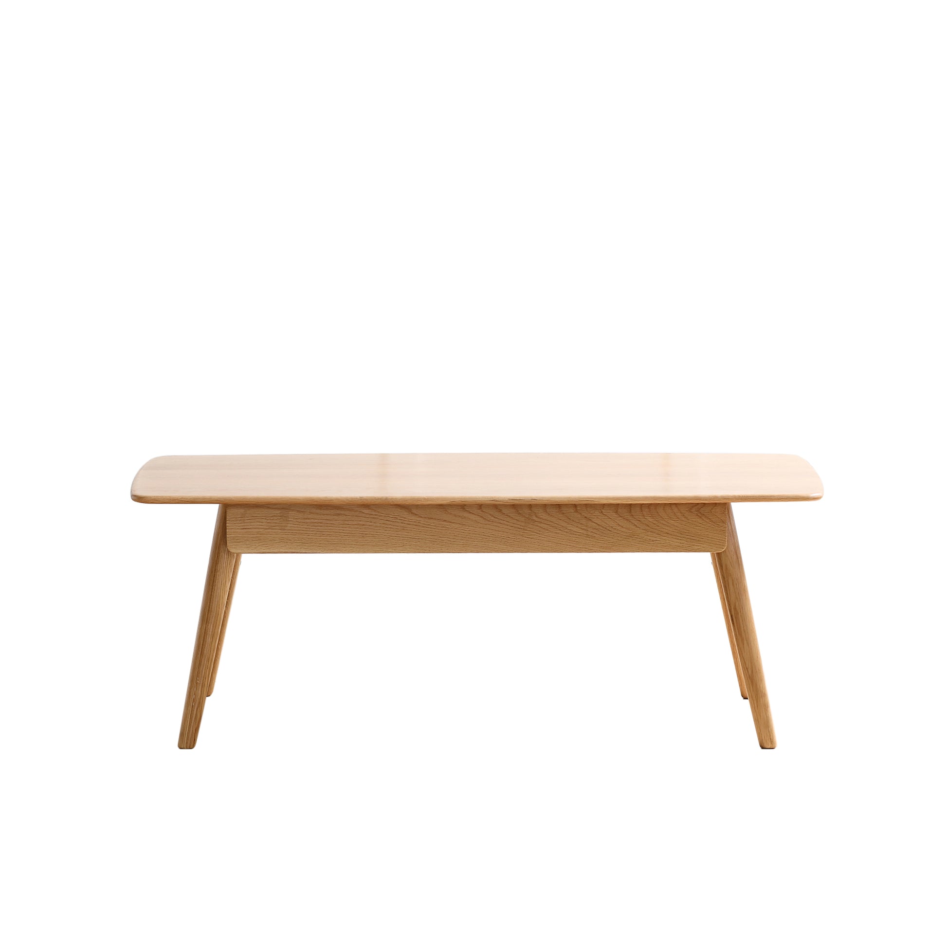 120cm Oak Rectangular Coffee Table with Drawers for Living Room