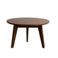 Center Table Low Table 100% Solid Oak Wood Top Plate Desk Coffee Table Width 60 x Depth60 x Height 35 cm Study Desk Work From Home Easy To Assemble Walnut Color Wood Desk