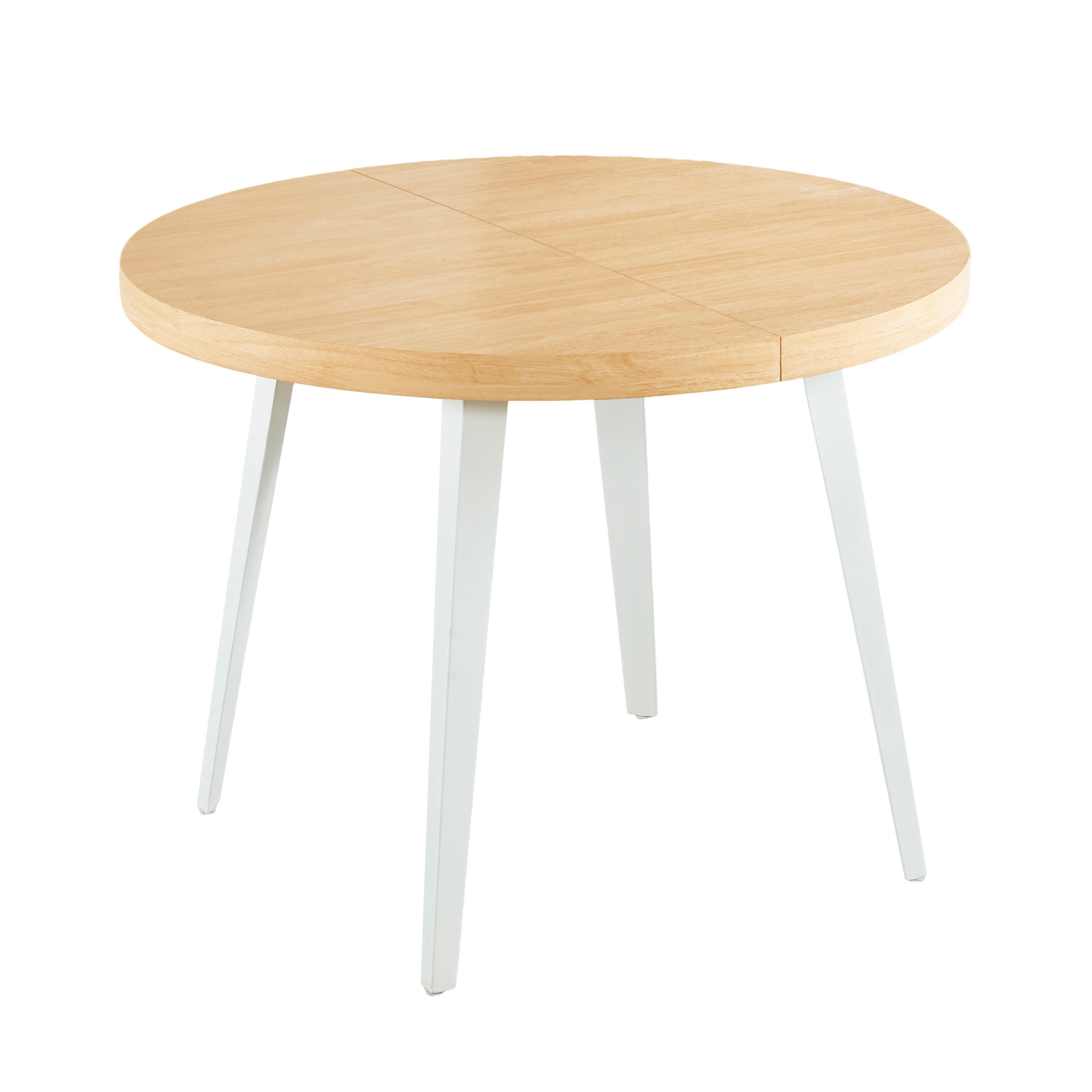 Extendable Dining Table - 100/140/180cm Oak MDF